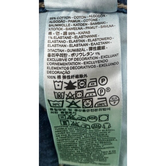 Levi Strauss Jeans Women's Size 32 Cotton Blend 529 Curvy Bootcut - Picture 7 of 7